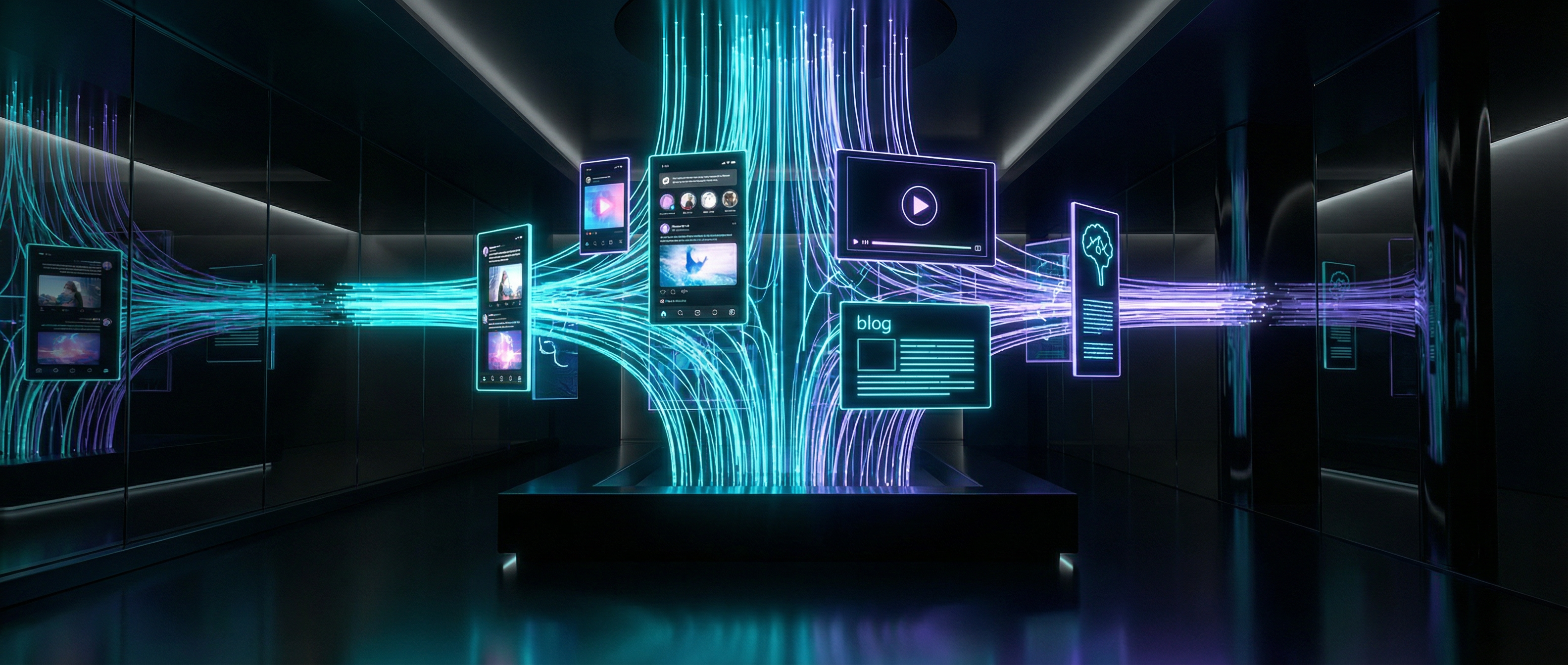 Content & Brand Presence – social media, video